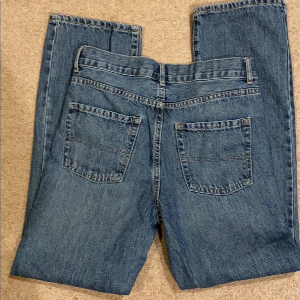 Boys bootcut jeans. Size 14, the children’s place